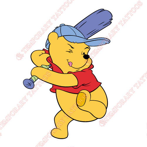 Winnie the Pooh Customize Temporary Tattoos Stickers NO.920